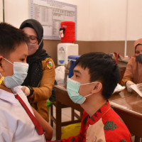 Imunisasi Campak Rubella SD METTA MAITREYA